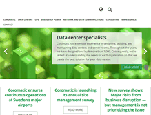 Tablet Screenshot of coromatic.com